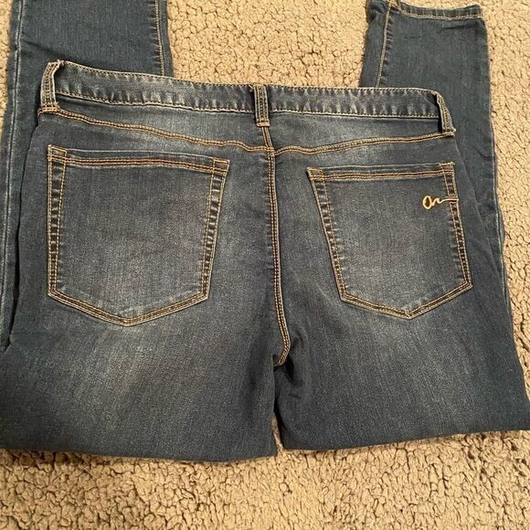 American Rag Cropped Jeans Sz 11 Ankle Stretch - Picture 6 of 10